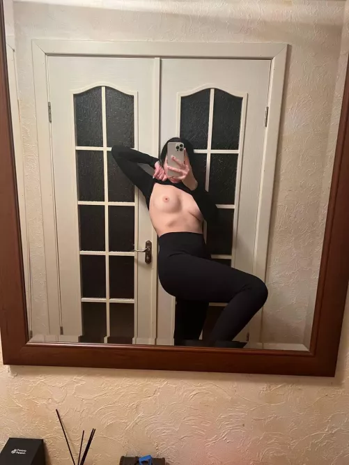 The mirror sees my gorgeous breasts more often than anyone else by subtlescissors