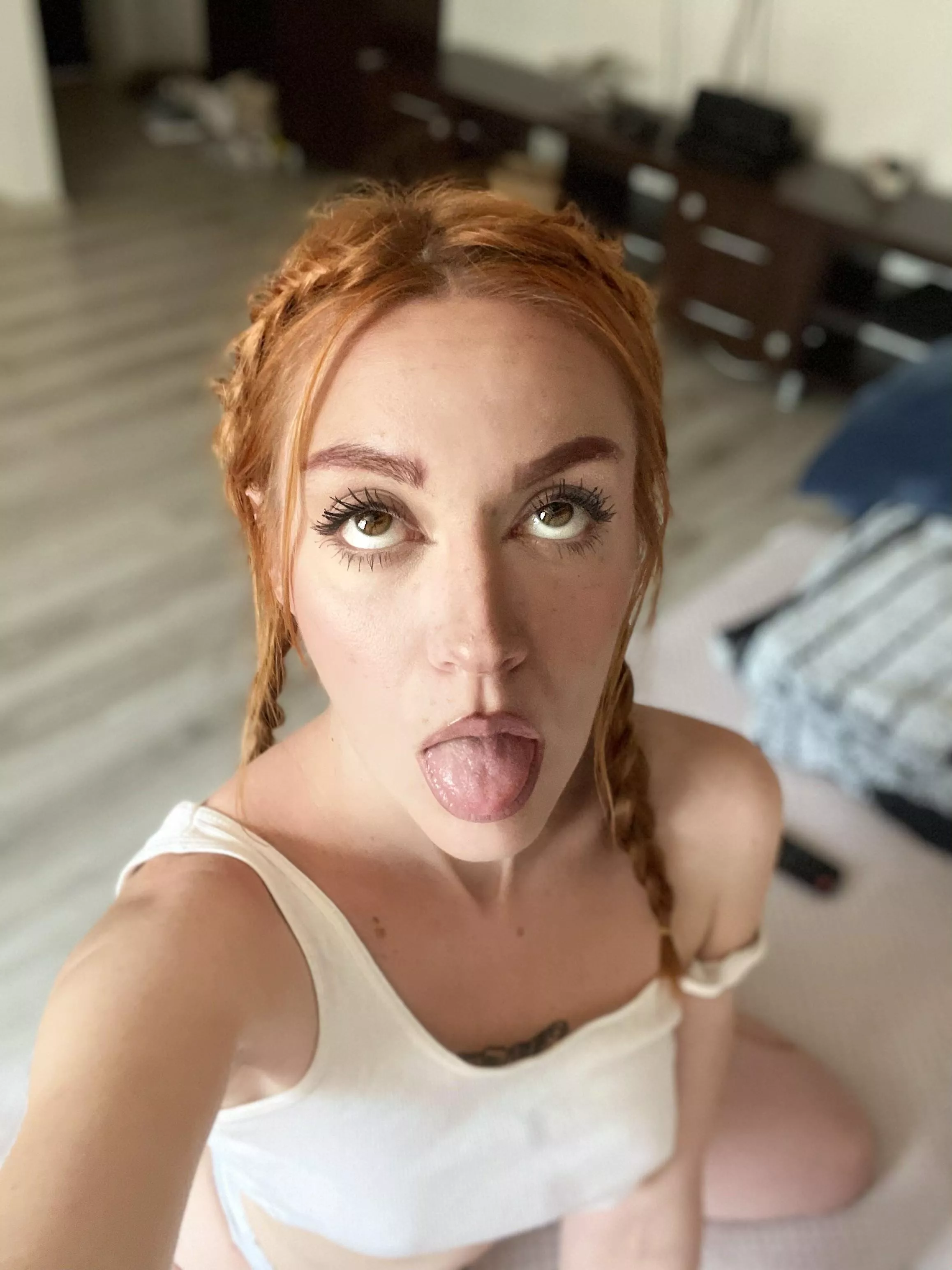 the sweetest ahegao posted by SaraWildee