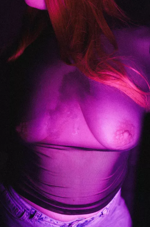 Why does cum look so good on mesh though  by GoddessRoseWife