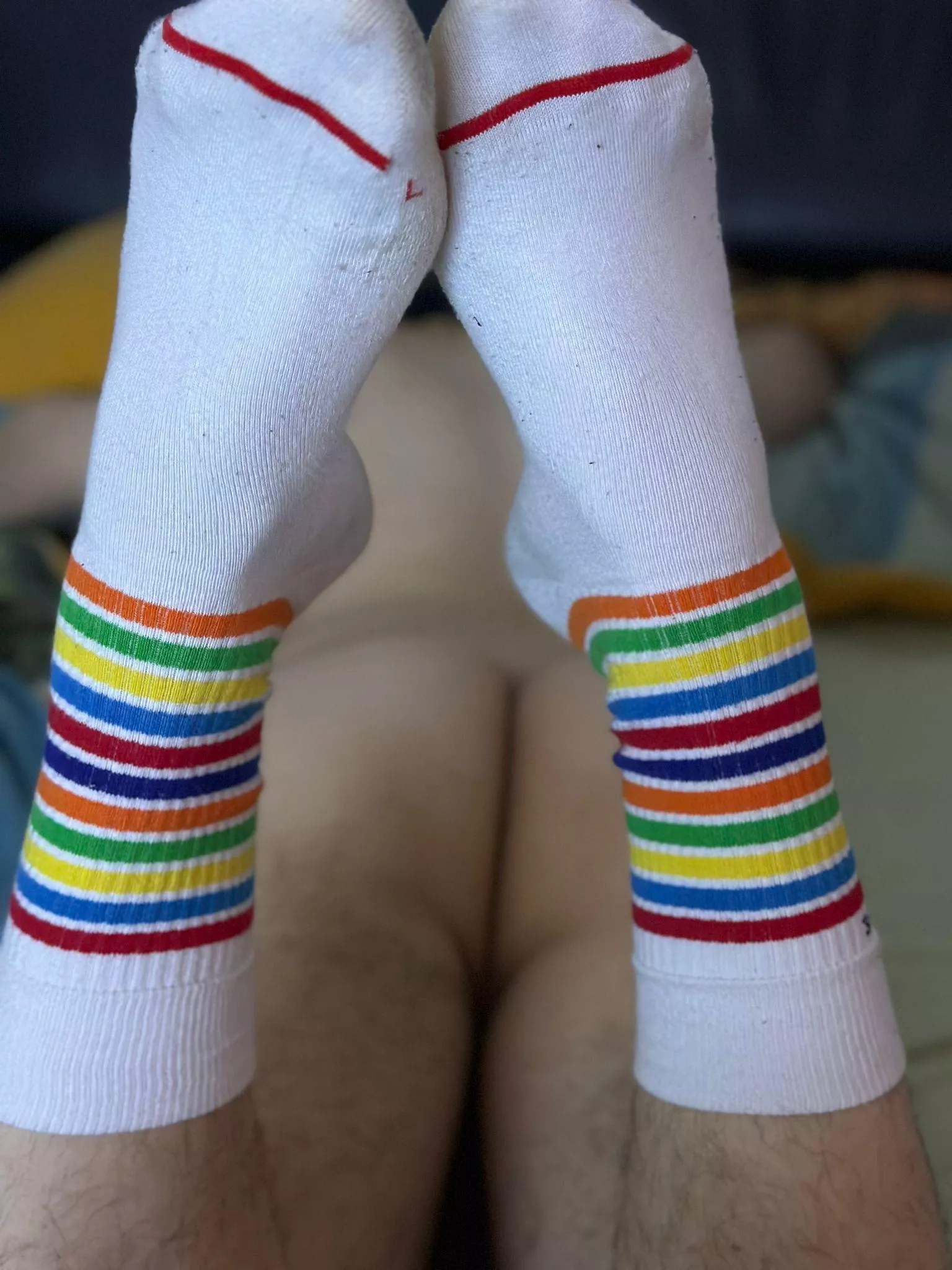 [18] Do you like my new socks? 🧦😋 posted by Queasy-Isopod7616