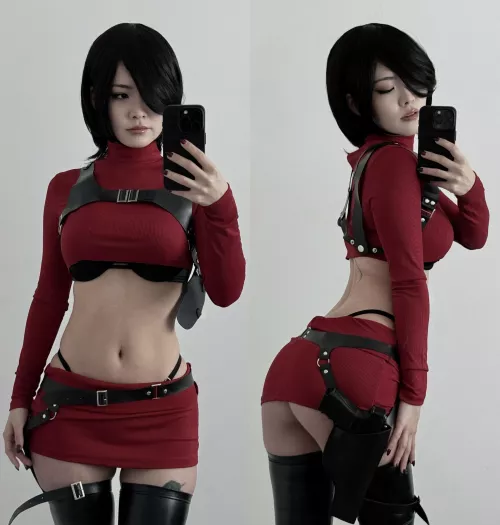 Ada Wong re4 remake by me 🖤 by dystorra
