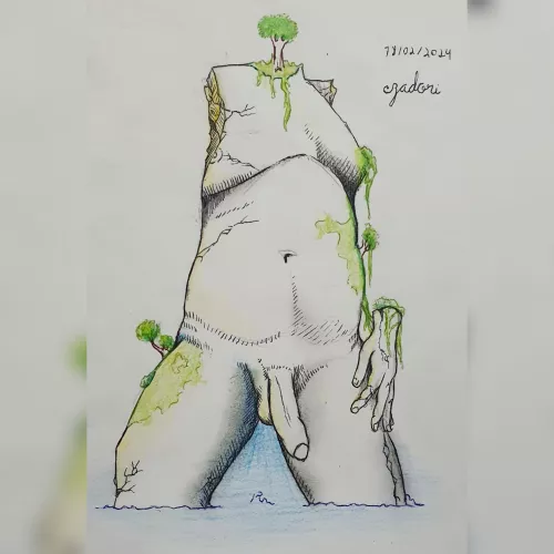 An Island by zadoriart