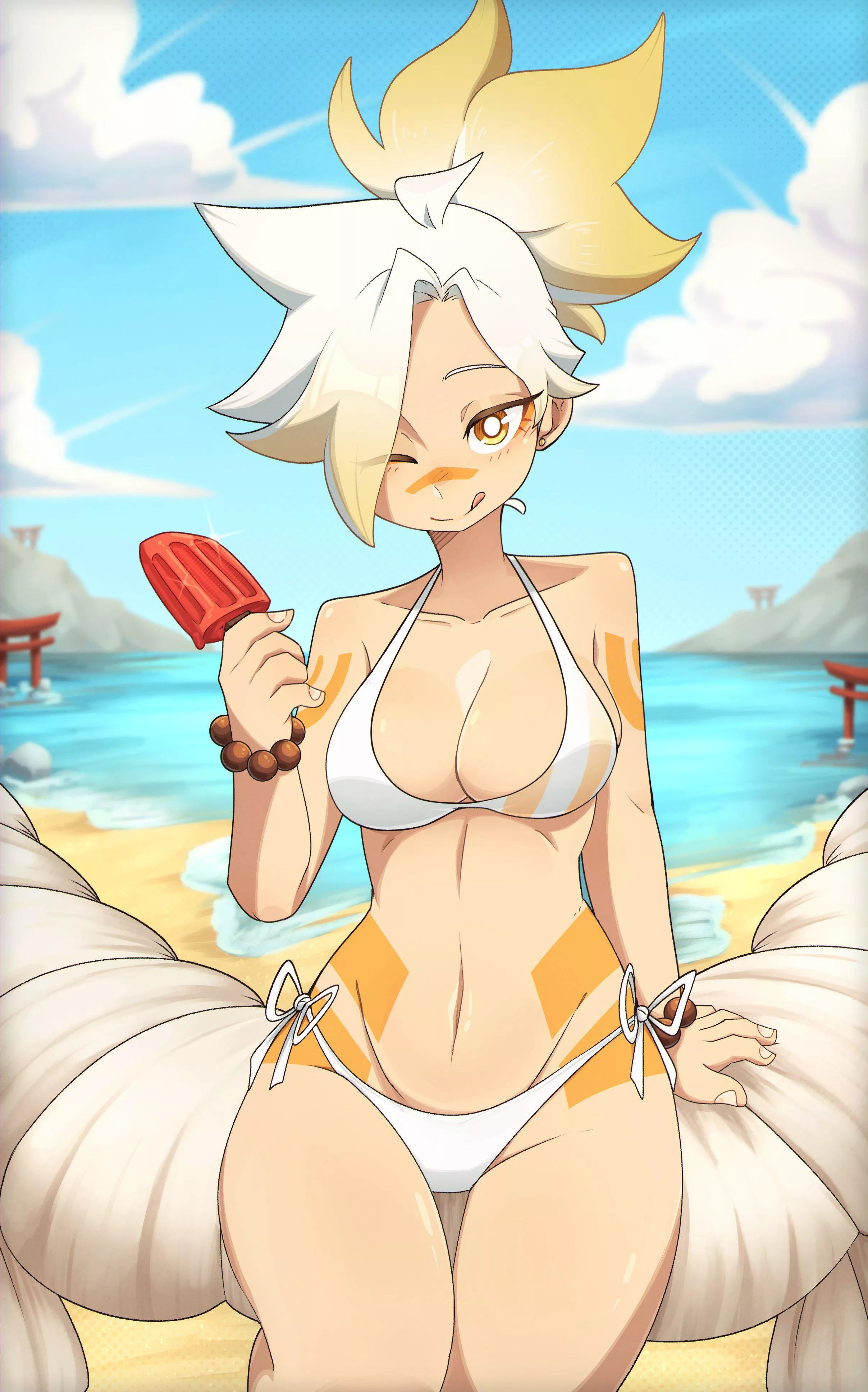 An original character in a bikini posted by LafterMastr