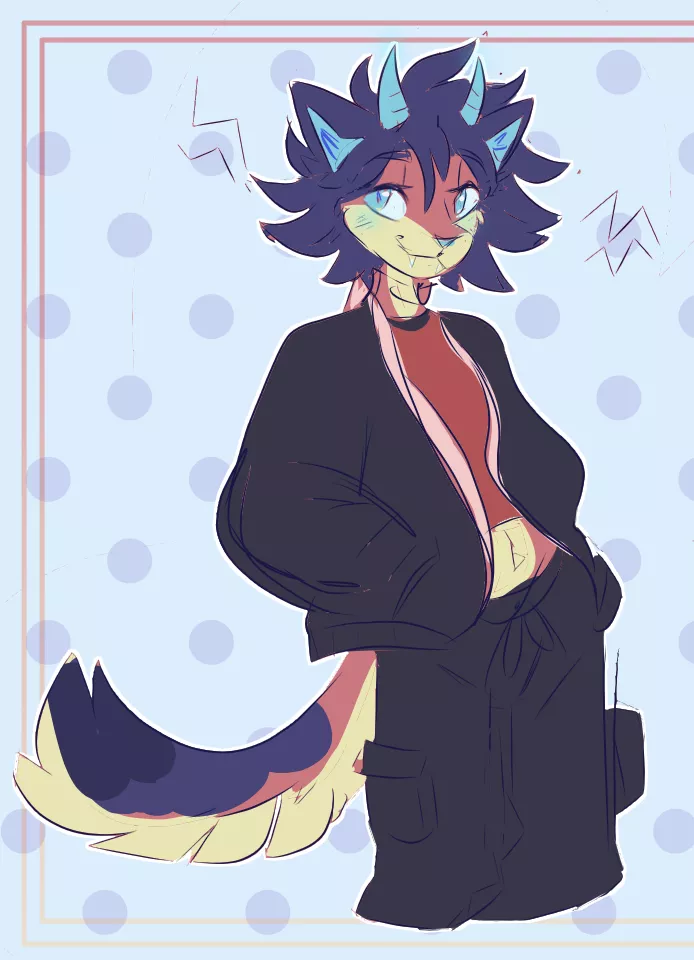 dakota 💙 art by me posted by ahxyll