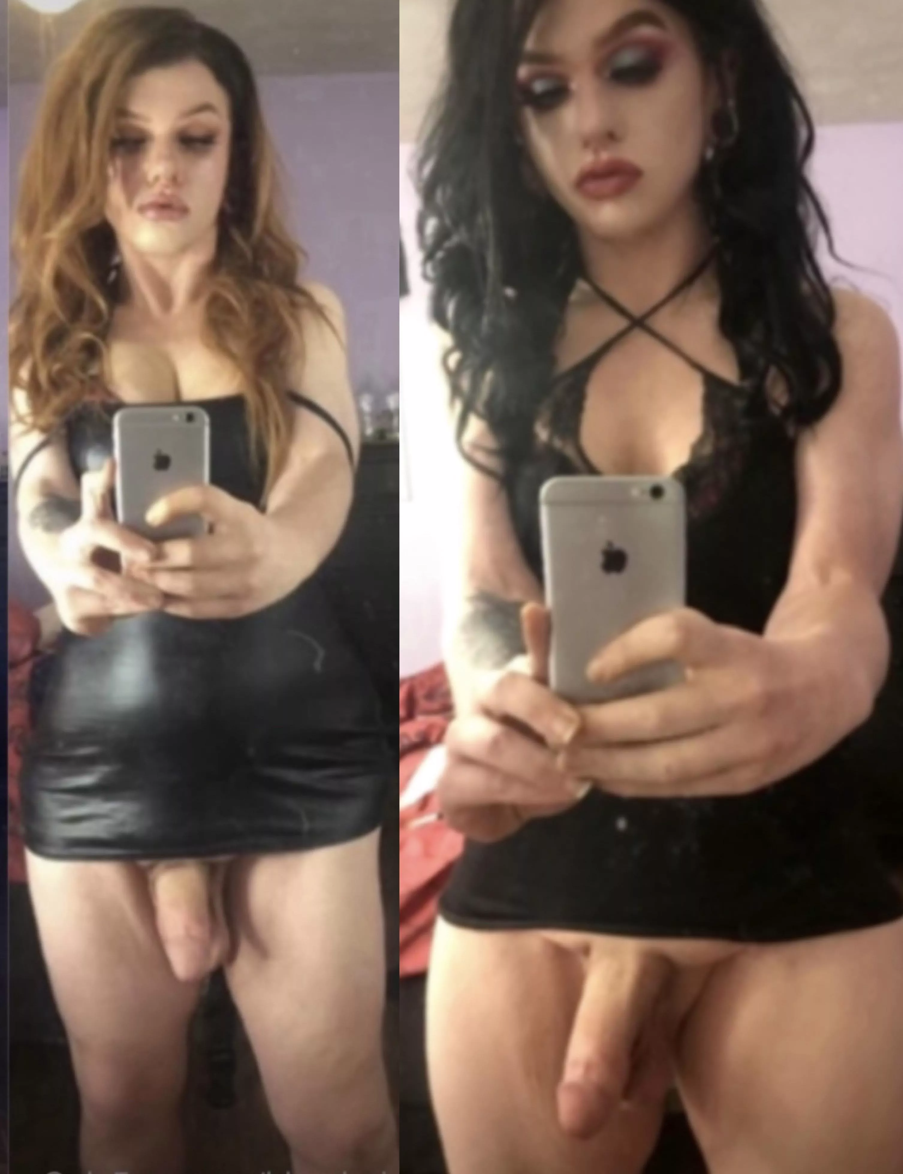 Doesn’t my dick look delicious in mirror selfies? 🖤 What would you do with it?  posted by L8TEX