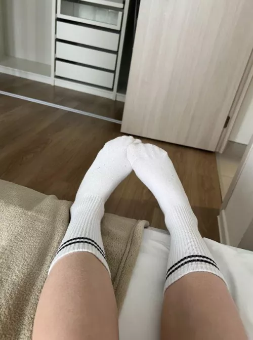 footjob socks [f] by Sleepy_Membership_