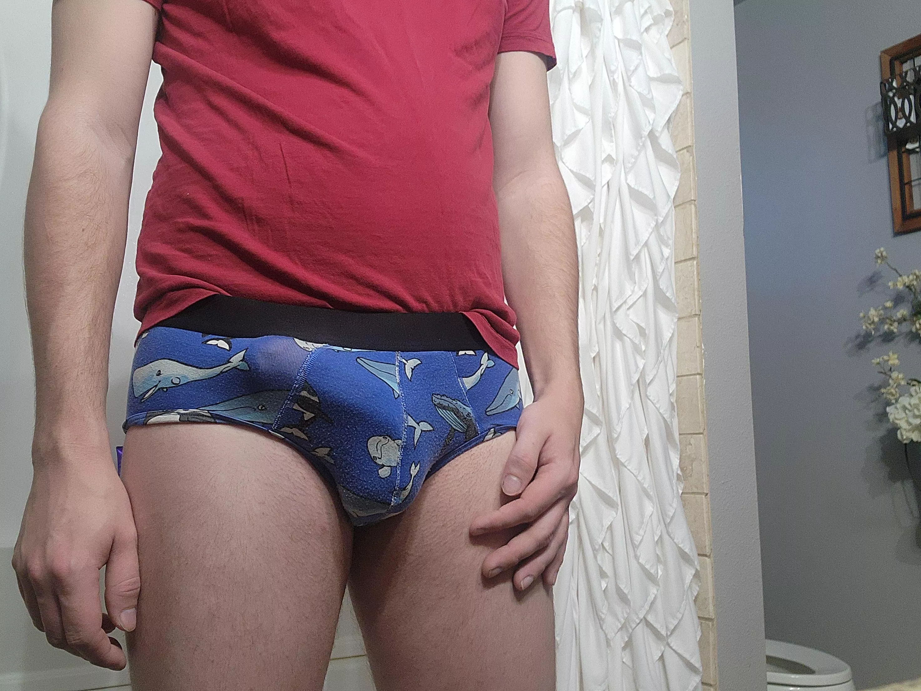Getting ready for work, love these briefs posted by dudewearingundies