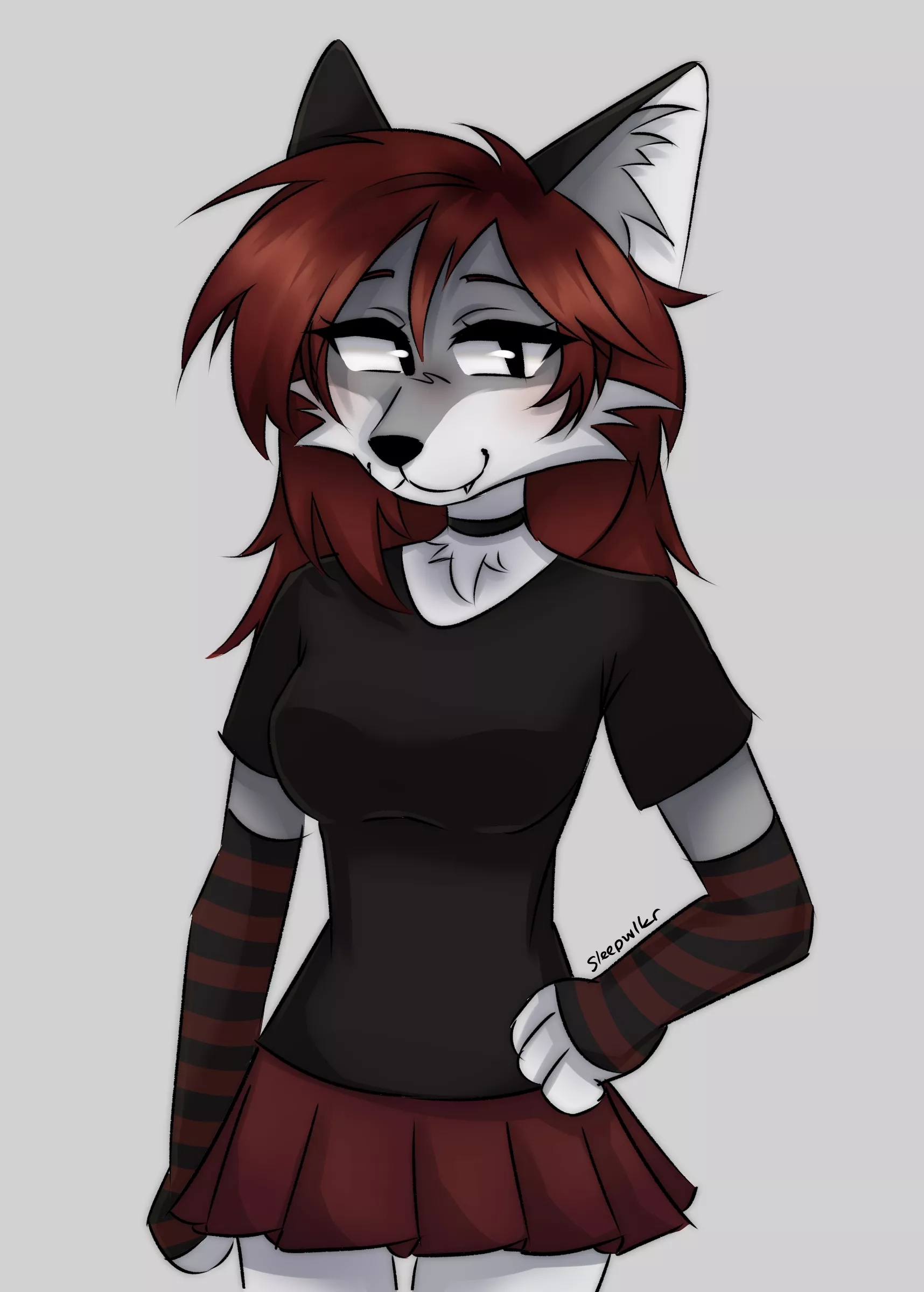 Half body commission of my friend's character :) posted by sleepwlkr_art