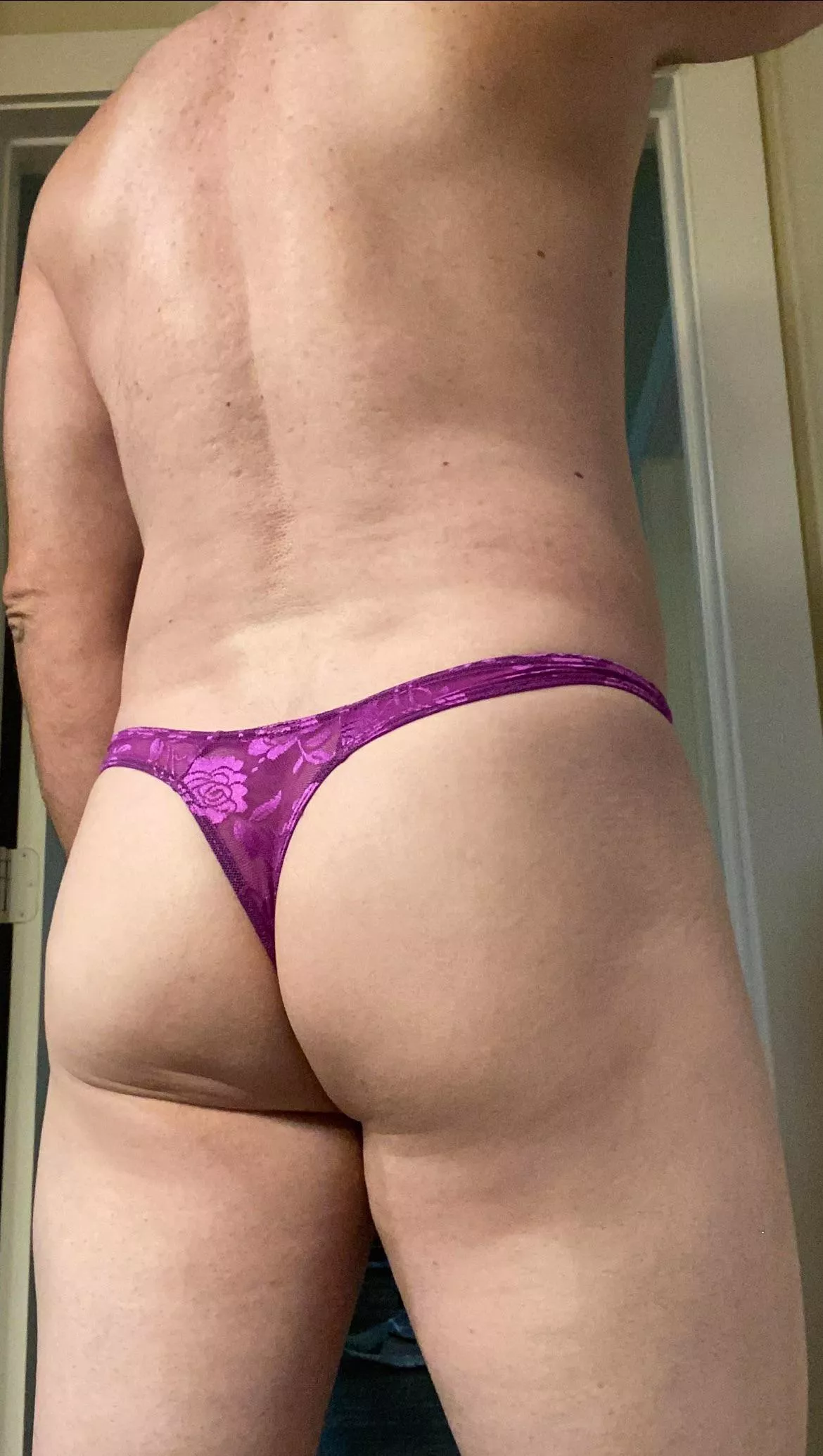 I love wearing a thong posted by DCplaytime77