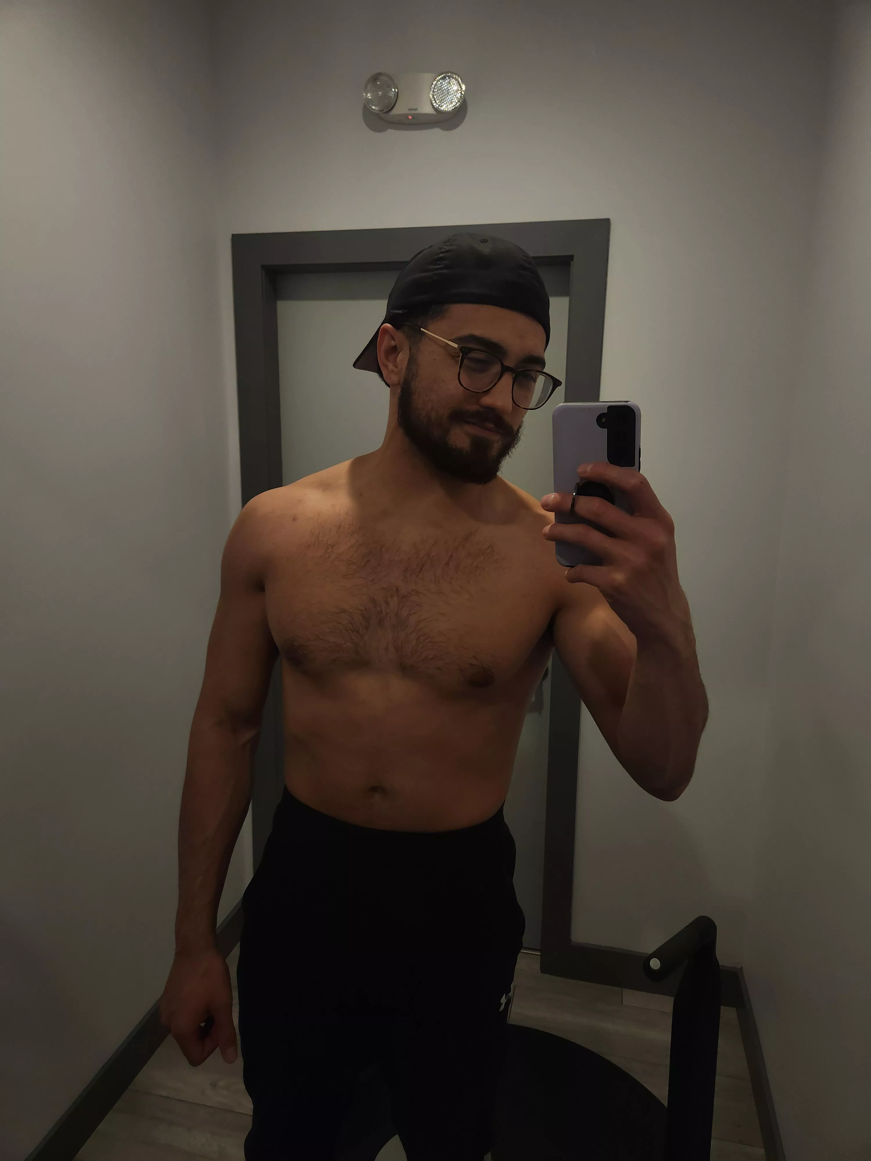 I usually shave my chest! Should I keep it 🙈 posted by Upper_Cod_2043