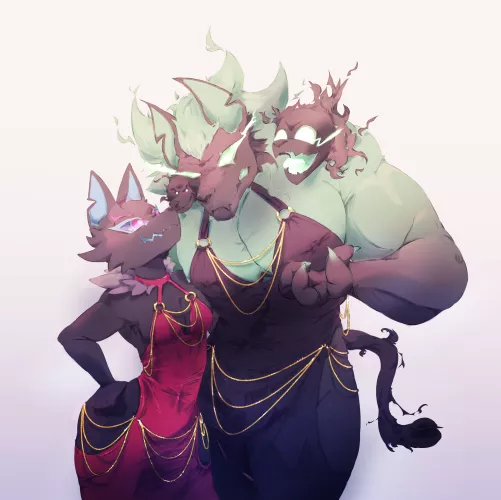 I wonder how many times you've seen this dress atp [Art By Me >:3] by Chumokahh