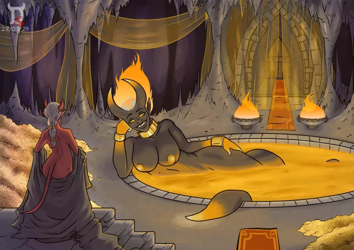 In the Chamber of the Lust Titan (OC - @DemonSlick) by Pleasan7