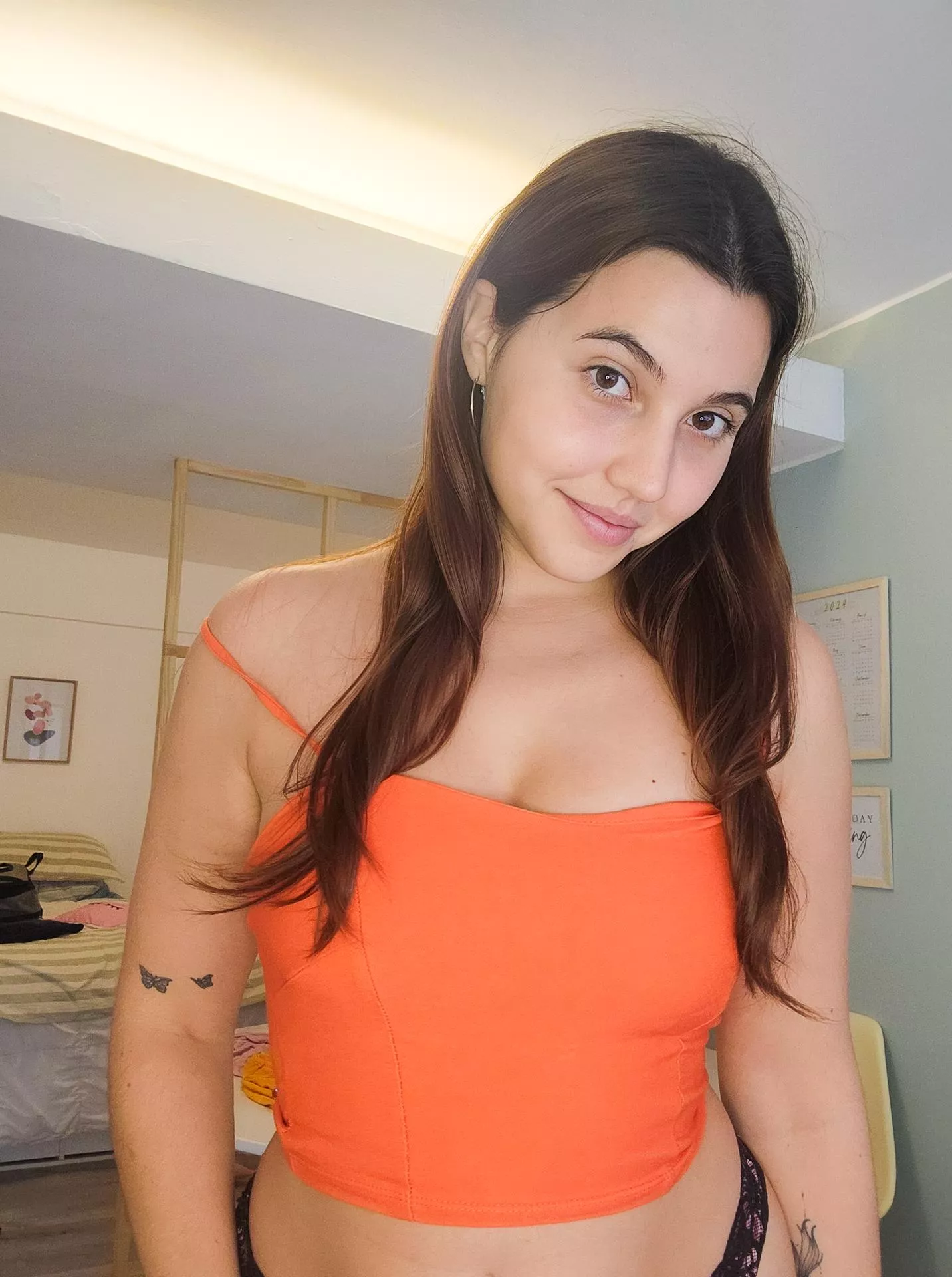 Is this crop top looking great on me? posted by WiseWardrobe