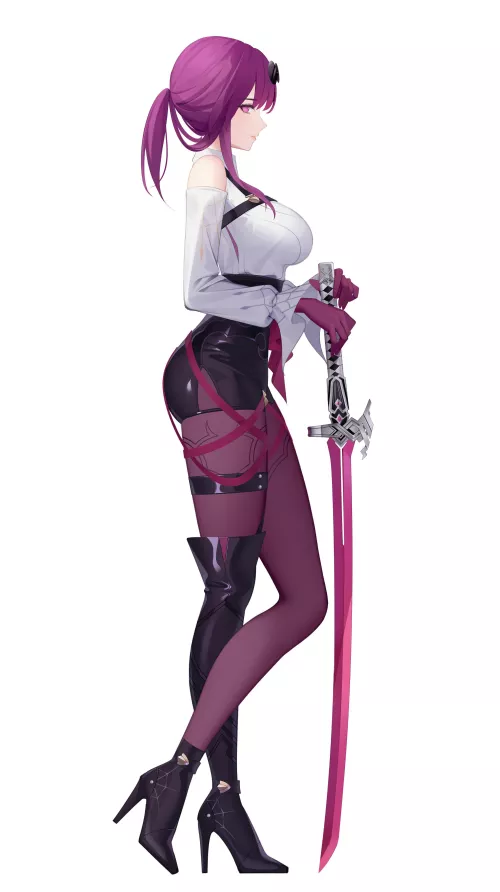 Kafka's naturally pleasant thighs by cloudyfigma