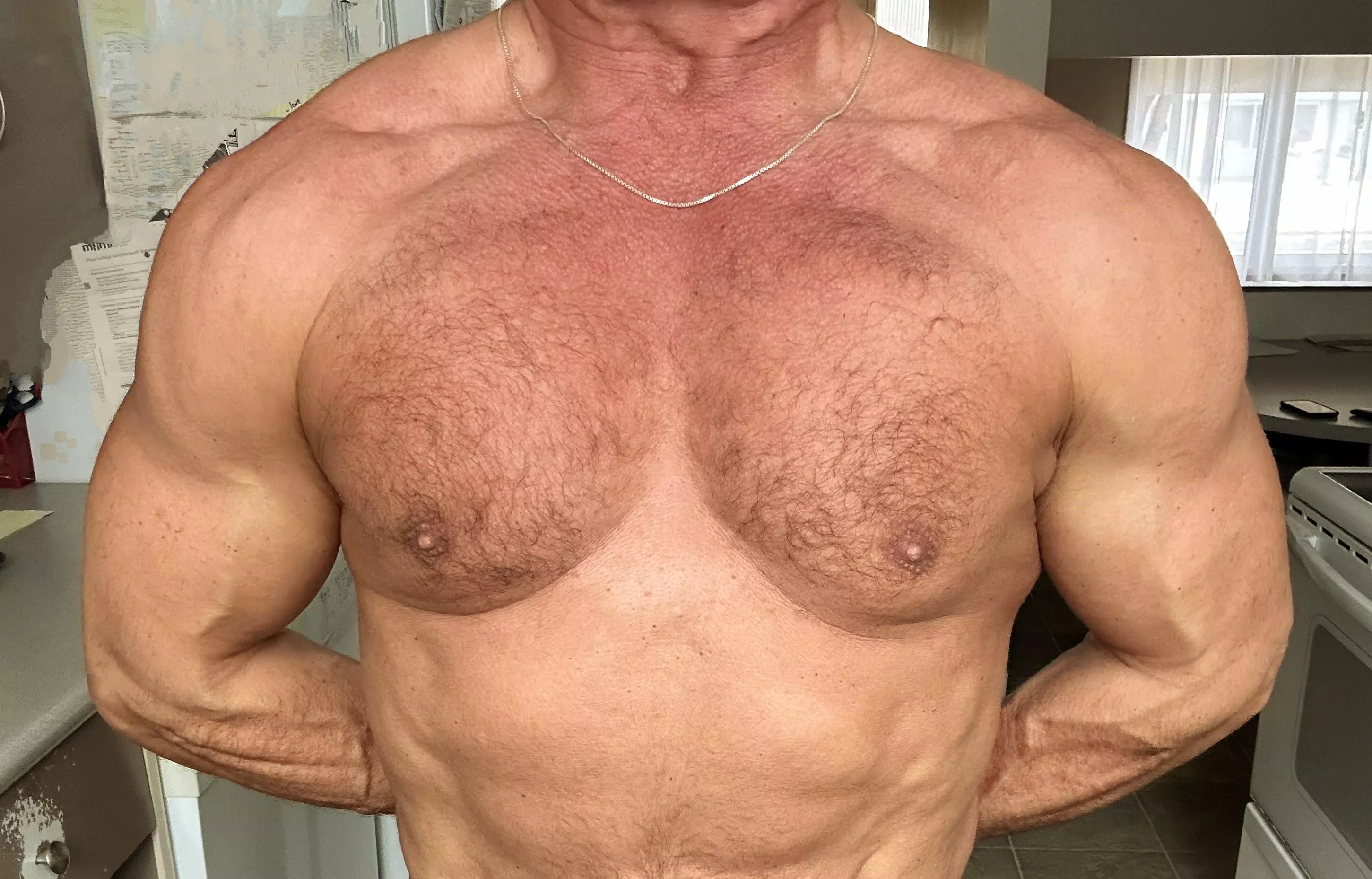 Light chest hair... posted by Hardcoal222