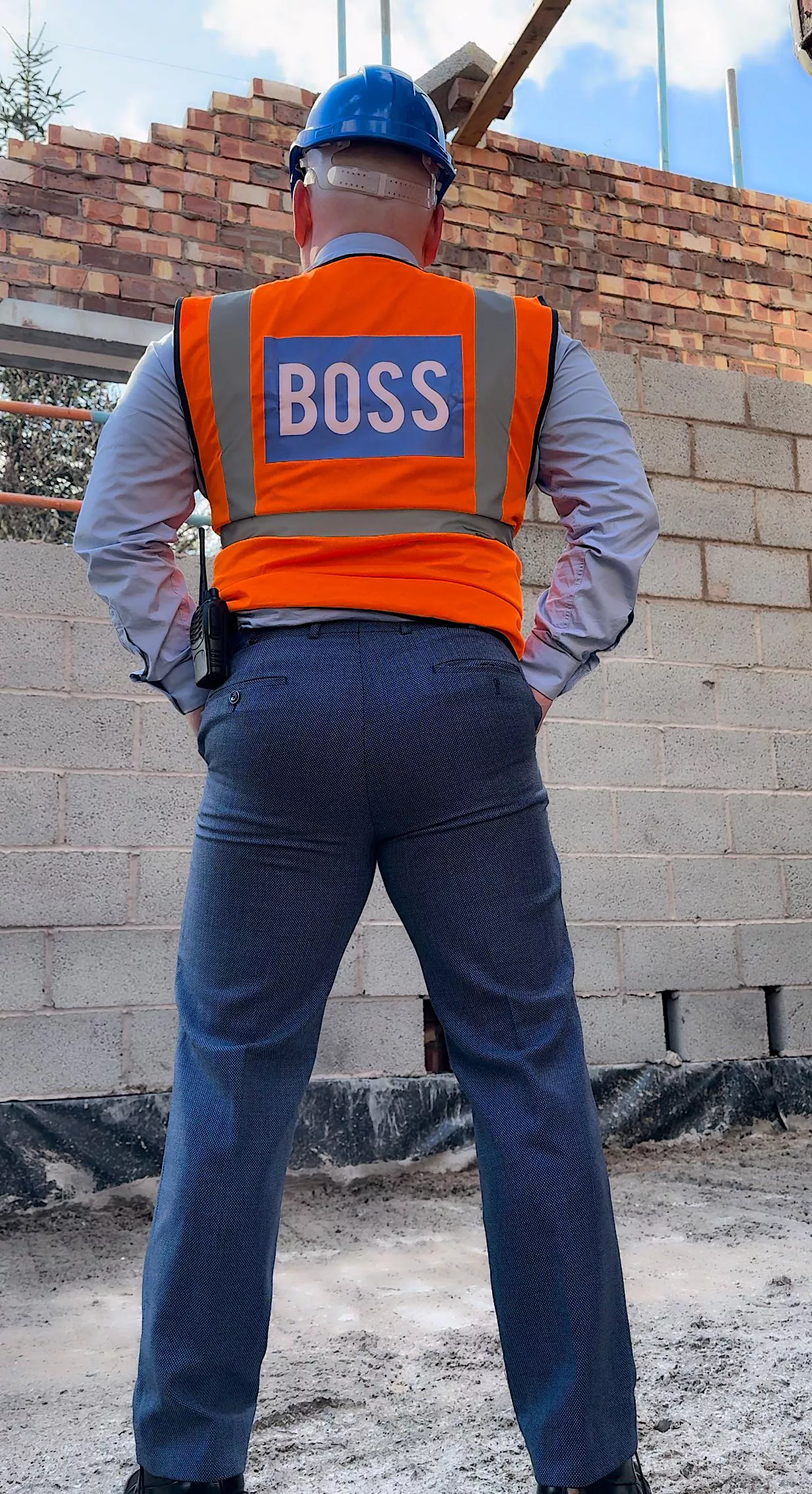 Man at work posted by TopBossUK