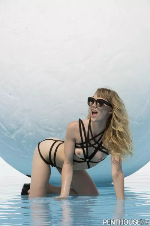 Modeling for Penthouse  by SarasCaptions