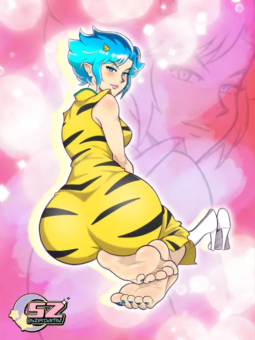 Mrs. Invader (Urusei Yatsura) [Artist: szeroartist] by ComaOfSouls