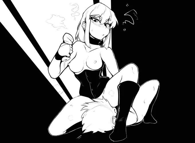 Sitting in her best seat by SoManyCookies