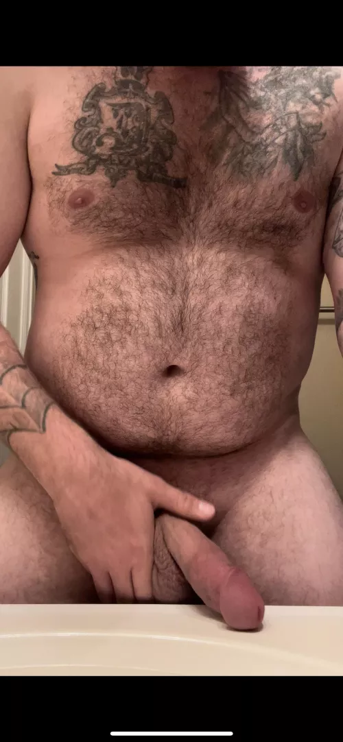 What are you doing if you walked in on me like this? by HairyWhitecoco69