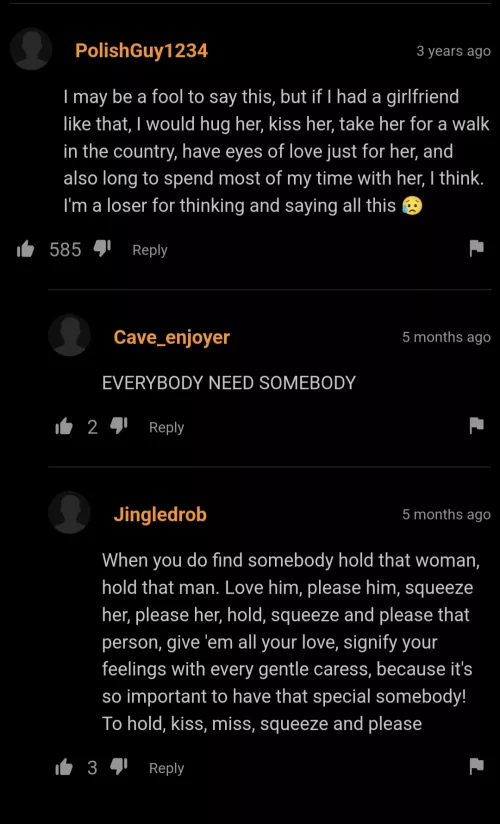 Wholesome advice from Jingledrob by ChackyBacky