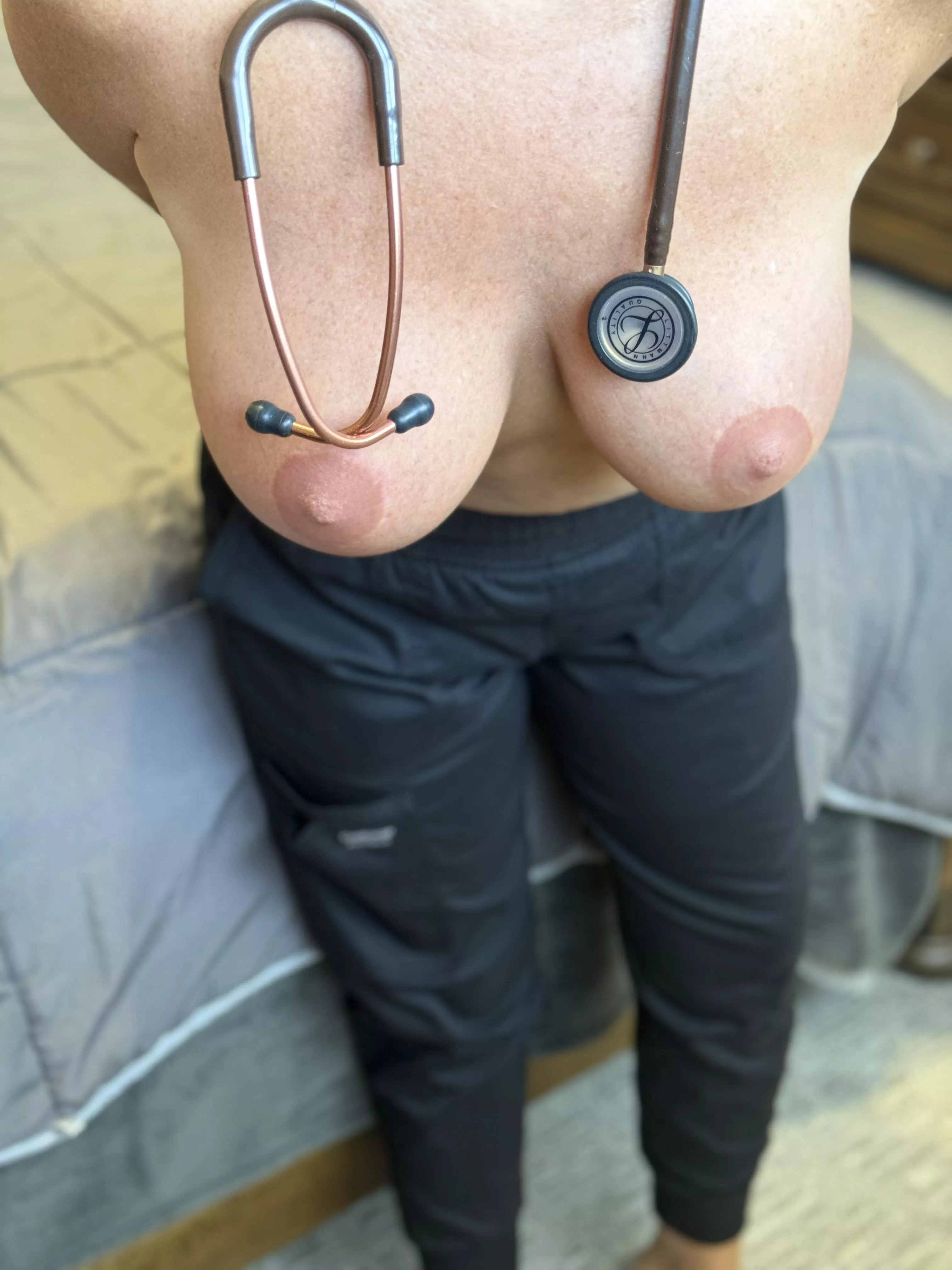 Would your wife let me be your naughty nurse for the night? posted by Grand94