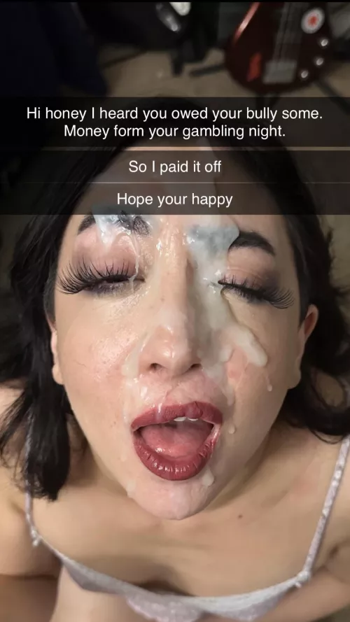 Your girlfriend paid off the money you owed your bully by Goonmix