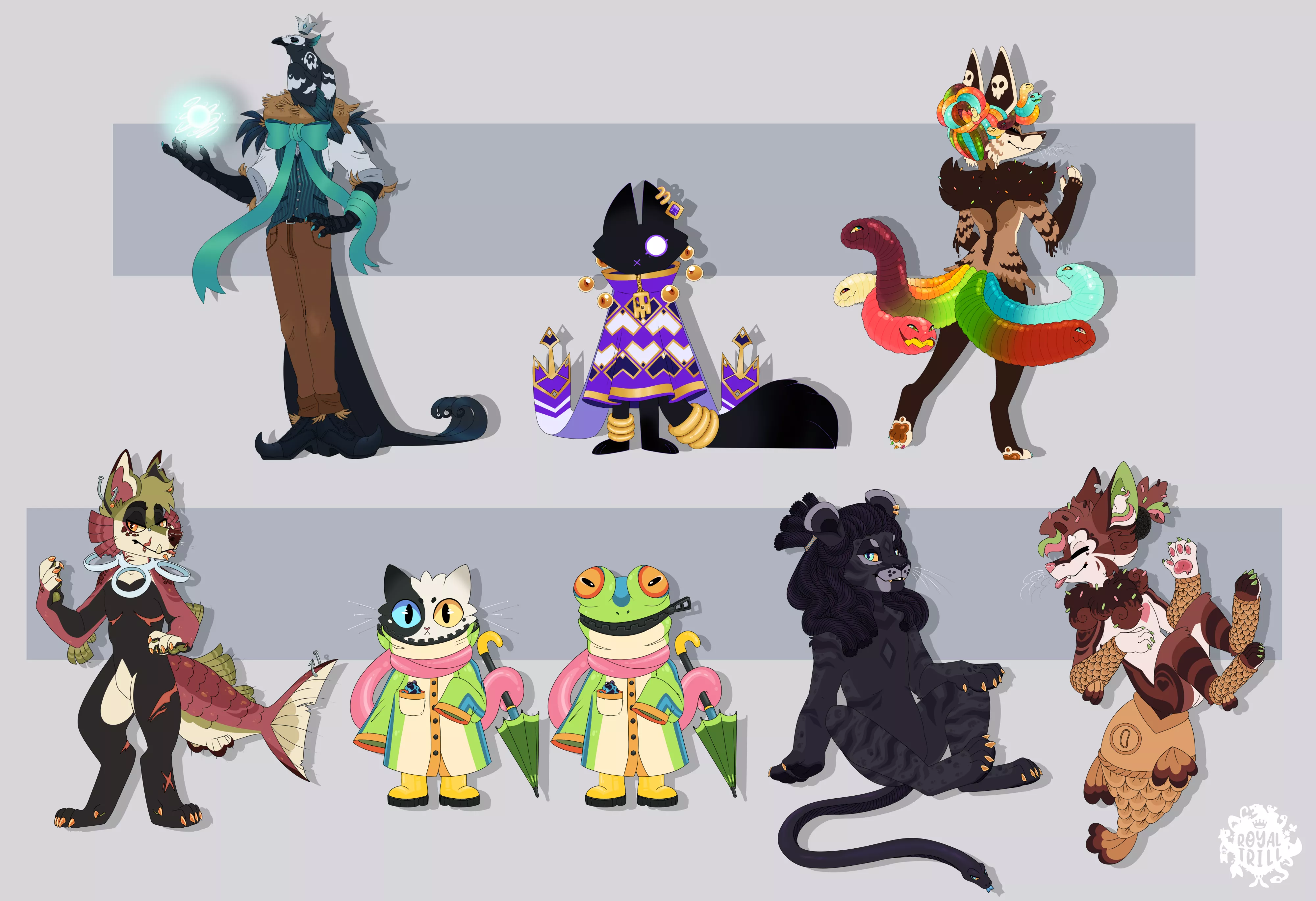 Assortment of creatures posted by Royaltrill