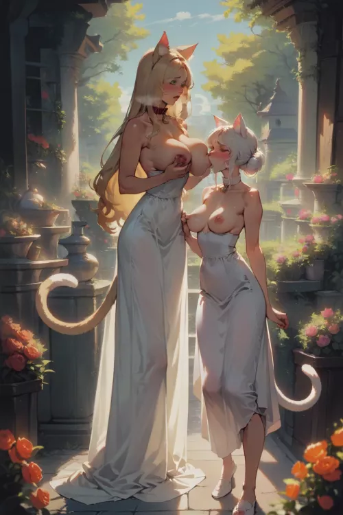 Breastfeeding kitties by Glass-Cheesecake6230