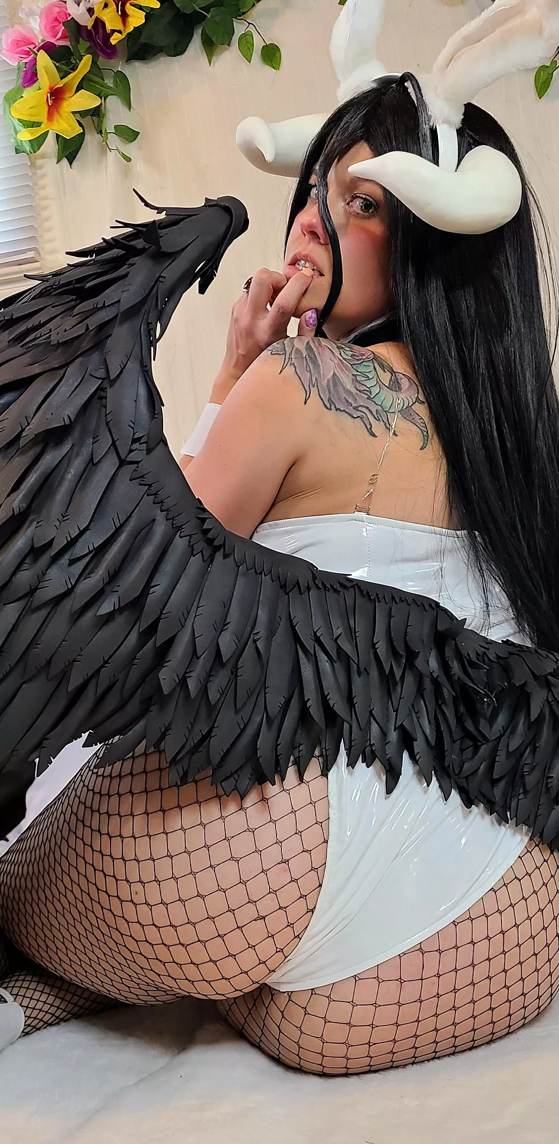 Bunny Albedo, by lady_albedo_96 from Overlord  posted by Lady_Albedo_96