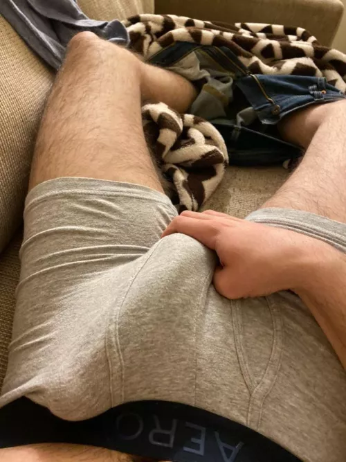 Chillin on the couch after a long days work by CharlesLong2