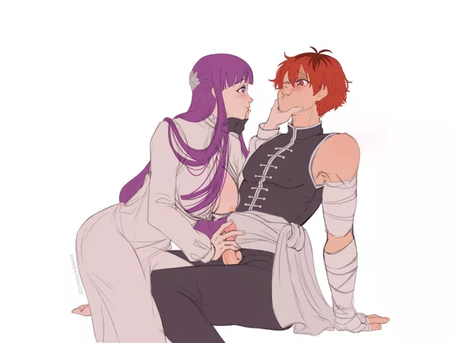 Fern & Stark’s Alone Time (JunsSockDrawer) [Sousou no Frieren] by JunsSockDrawer