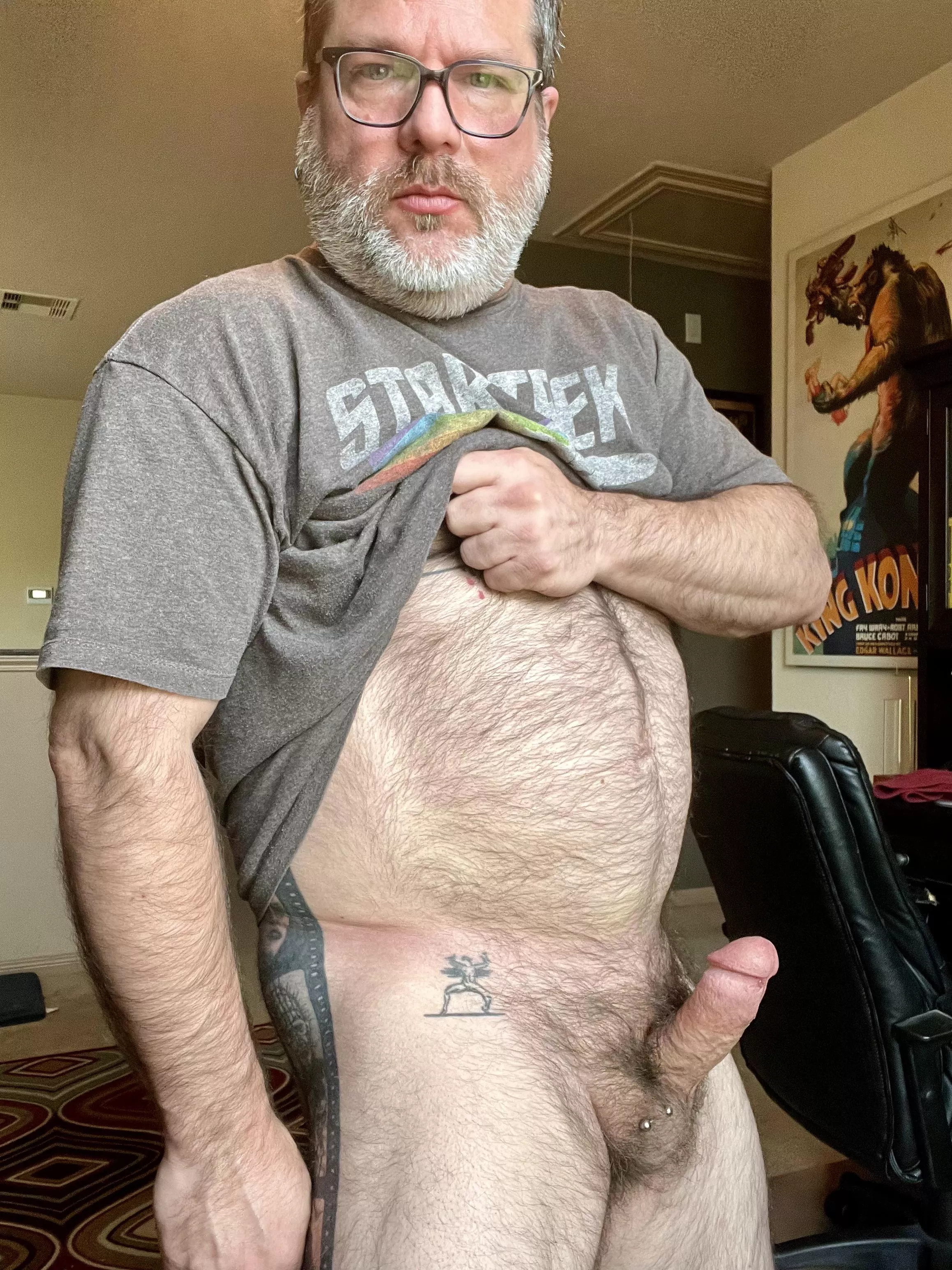 Have a great Friday and enjoy my dadbod pic that I took earlier this week. posted by CharlesJTX