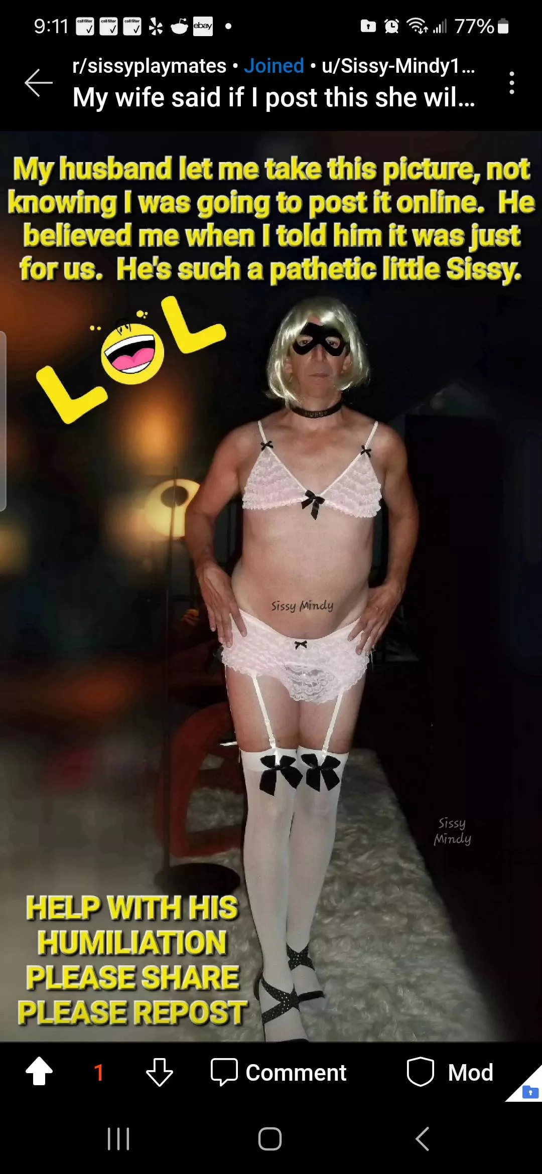 I really want permission from her posted by Sissy-Mindy10