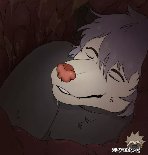 {image} [ Art By Me, SLOTHNOMZ ] [ Internal view,  Endo, Melty, Male prey. ] by SLOTHNOMZ
