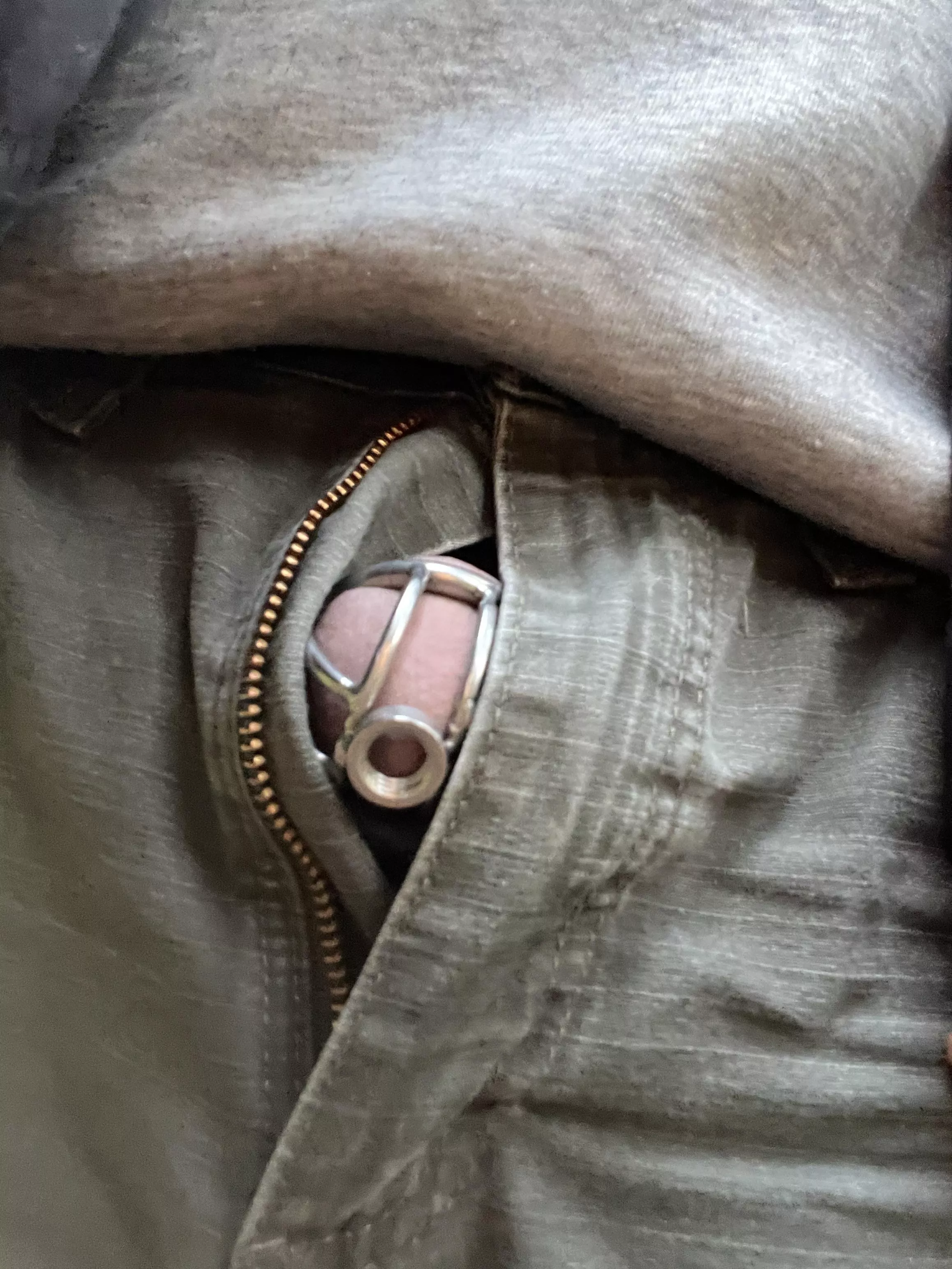 In public, walking dog posted by Ee221072