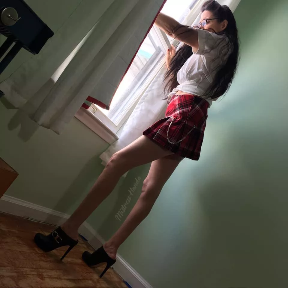 Just checking the weather. posted by MistressHANDA