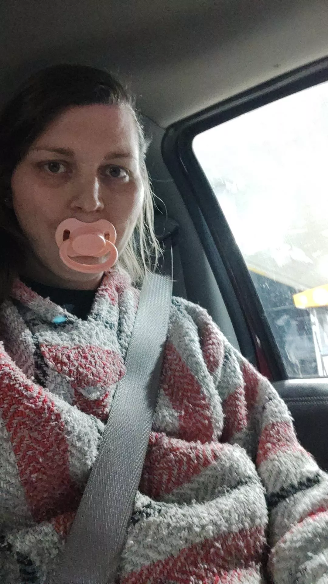 Just feeling little while out running errands. posted by SeeBabyFay