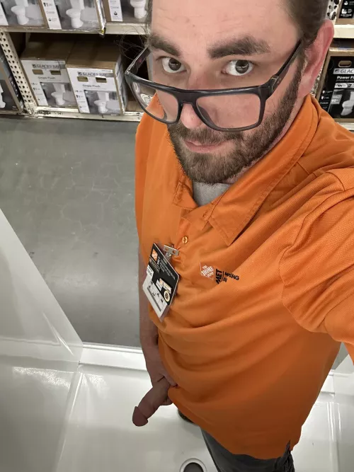 Just hanging with the semi out in a shower display by AlertSatisfaction199