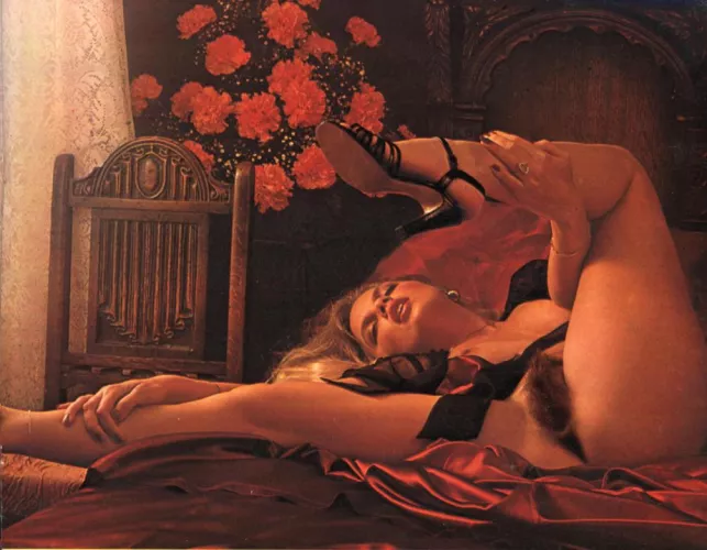 Nancy Suiter, such a lovely spread.  Men Only magazine 1978 by Extreme-Parfait8266