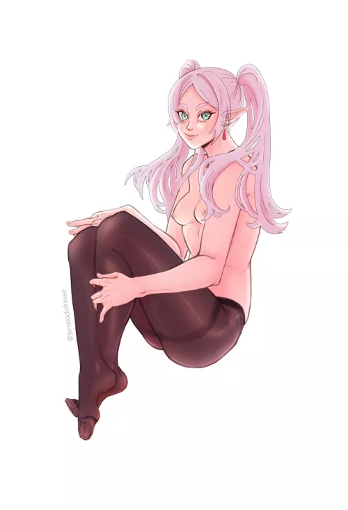 Nighttime Frieren (JunsSockDrawer) [Sousou no Frieren] by JunsSockDrawer