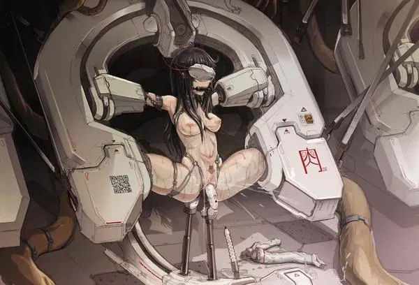 raised for use in experimental military testing, when she turned 18 she was deemed no long useful and was put into storage  posted by xkiwowkdjkxns