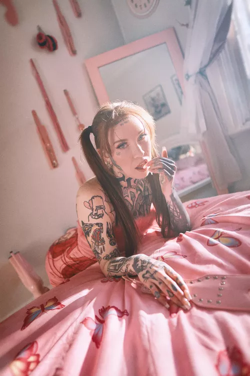 redhead pigtails  by rouss-lee