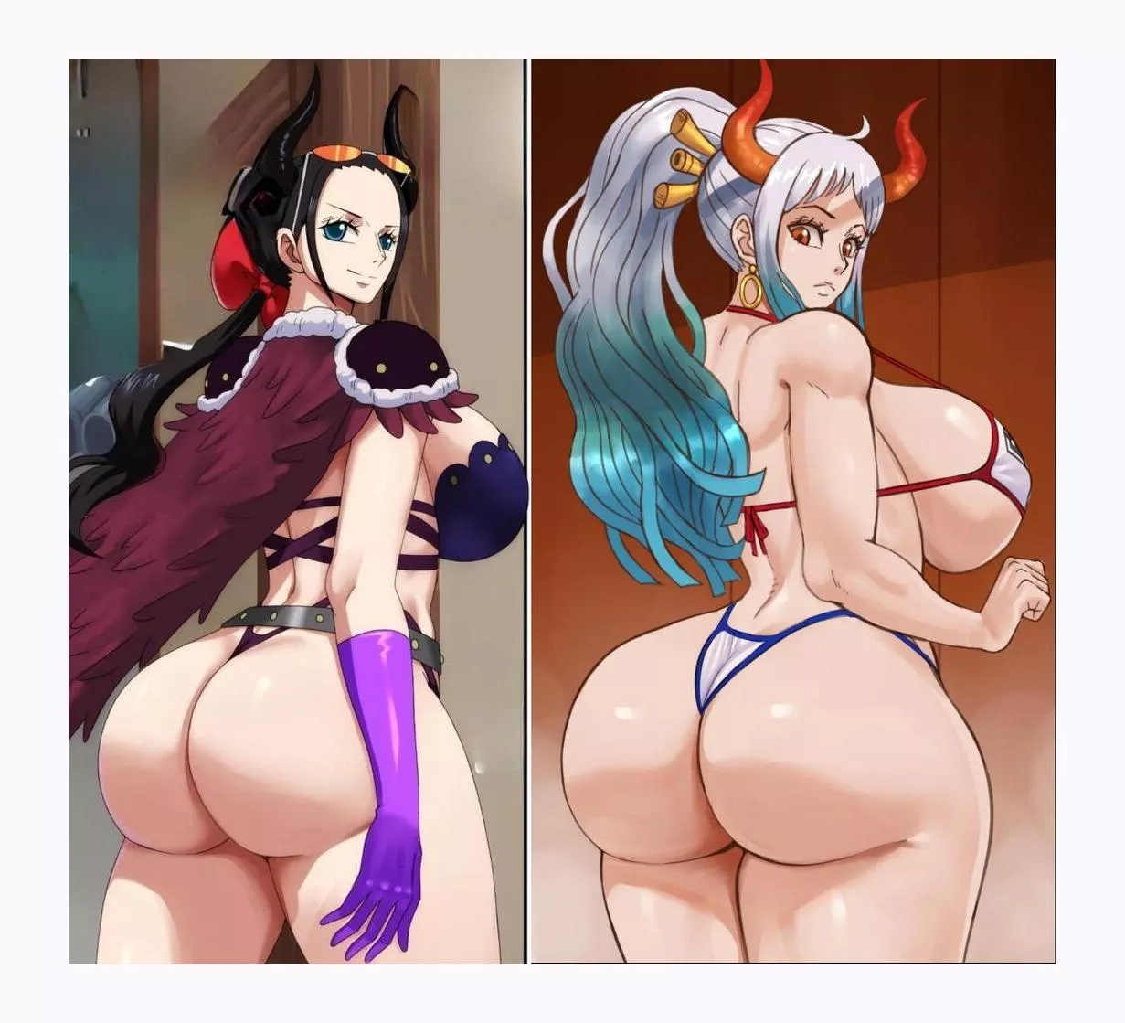 Robin Vw Yamato-Who Looks More Inviting from Behind? posted by Weak-League-1360