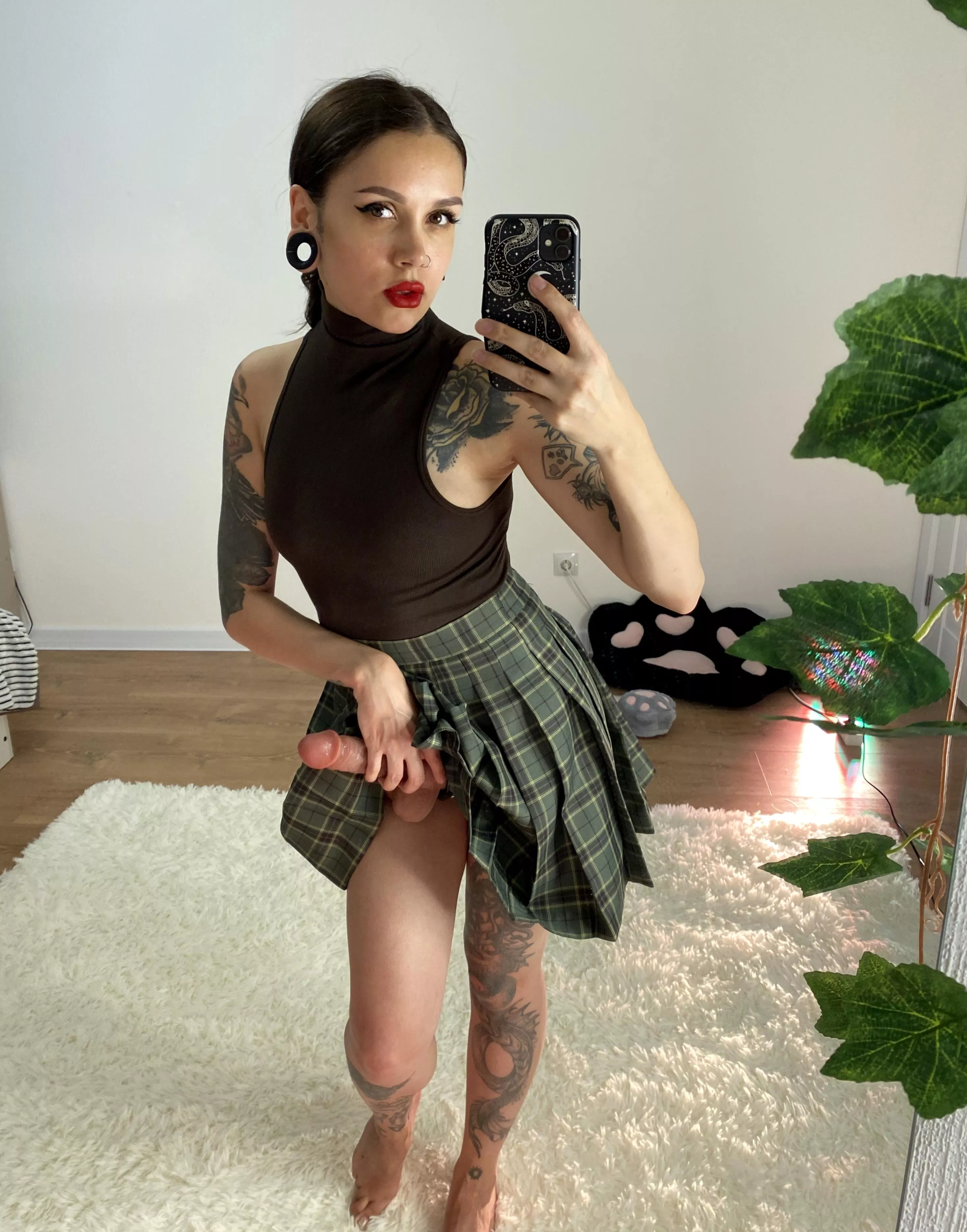 The teacher said that in this makeup I look like a whore. 😥 Let's see which one of us will be a whore when I shove this cock in his ass. 😈 posted by Prepareyour_A