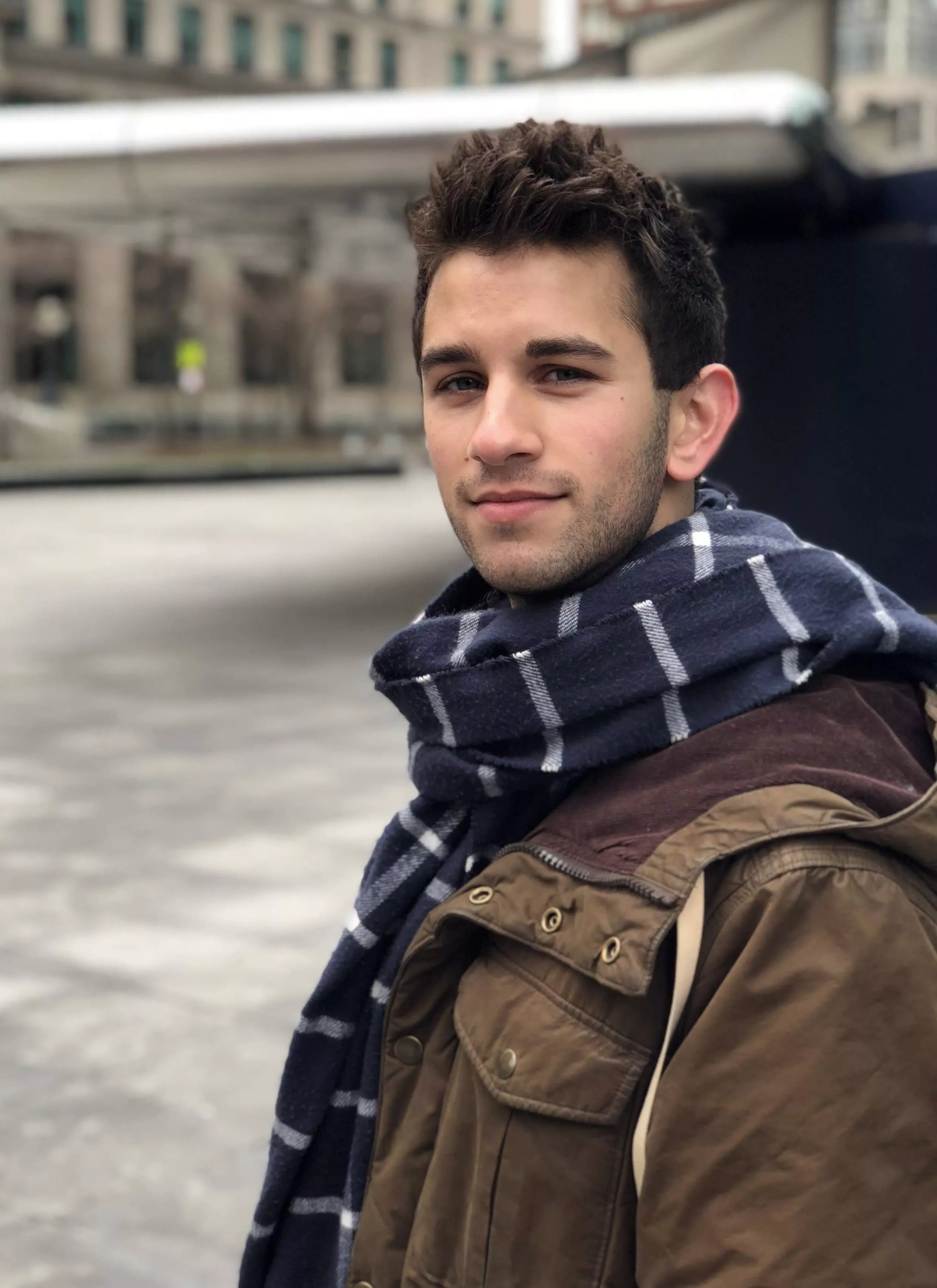 Wearing my favorite scarf posted by leolyons_94