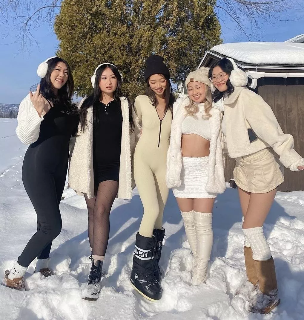 Which Asian Girl to Warm You Up in the Snow? posted by wakkaffx2