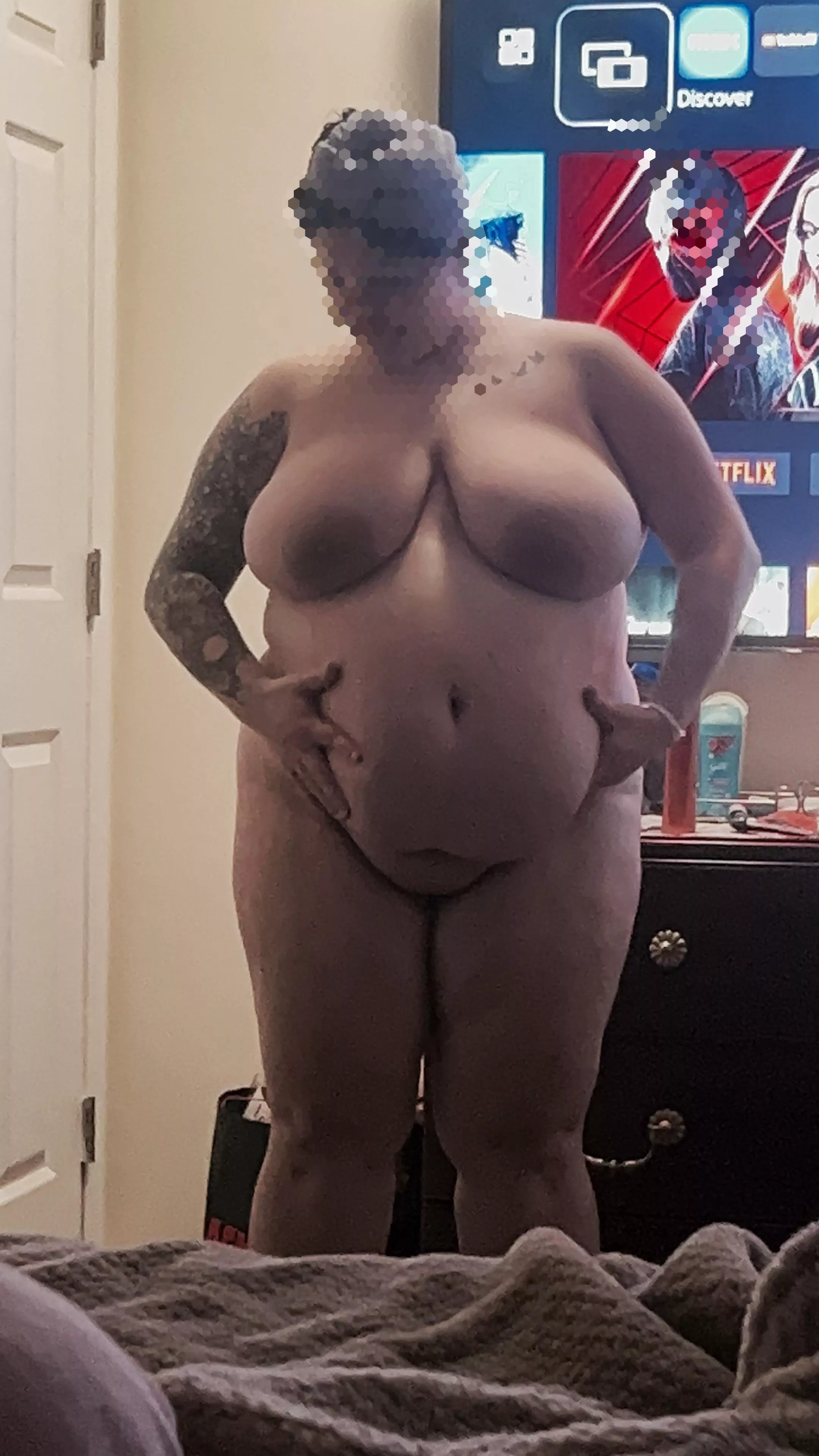 Who could cover my wife’s huge 42DDD mom tits?😉 posted by Equivalent-Milk-1735