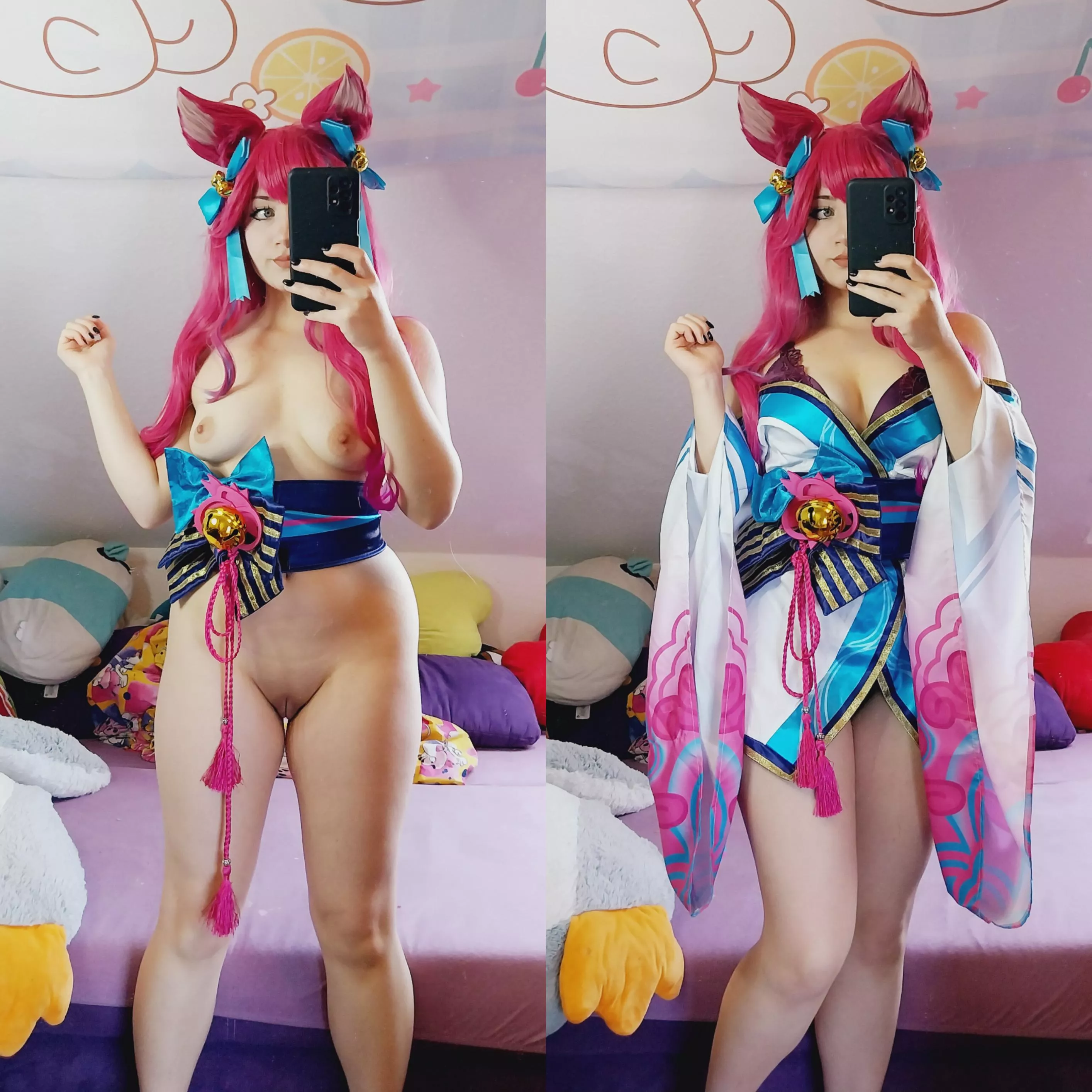 Ahri from lol by lulu posted by lulu-miin