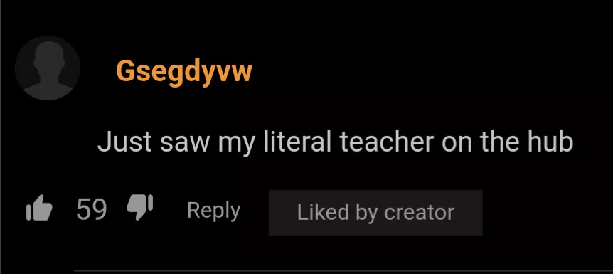 Bro thinks he saw his teacher on the hub posted by Jonnykooldood